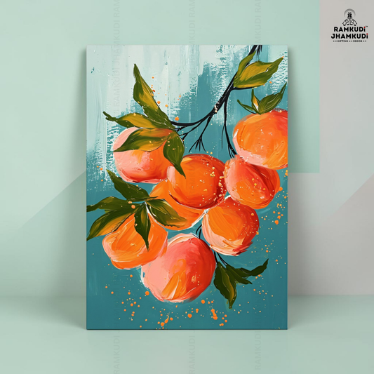 “Citrus Splash” – Fresh & Vibrant Fruit Wall Art 🎨🌿