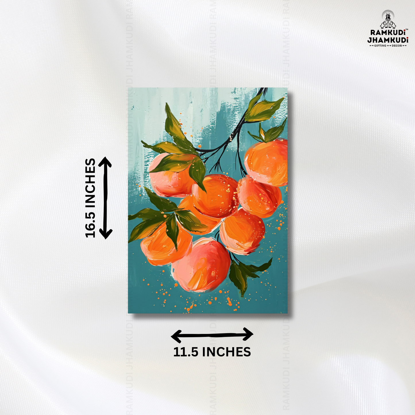 “Citrus Splash” – Fresh & Vibrant Fruit Wall Art 🎨🌿